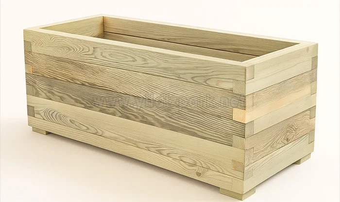 Ahşap Saksı Eco