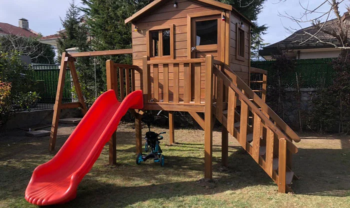 Martha Ahşap Çocuk Oyun Evi